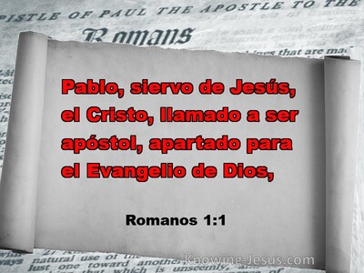 Romanos 1:1 (sabio)